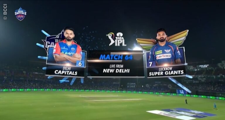 dcvslsg 64th ipl match