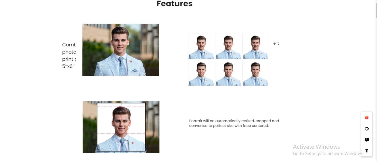 passport photo editor online