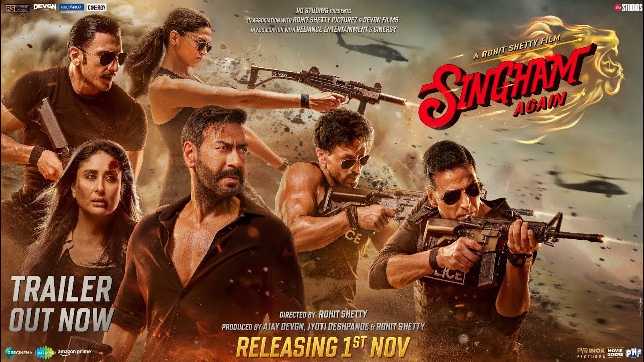 Singham Again Trailor | Ajay Devgan upcoming movie|