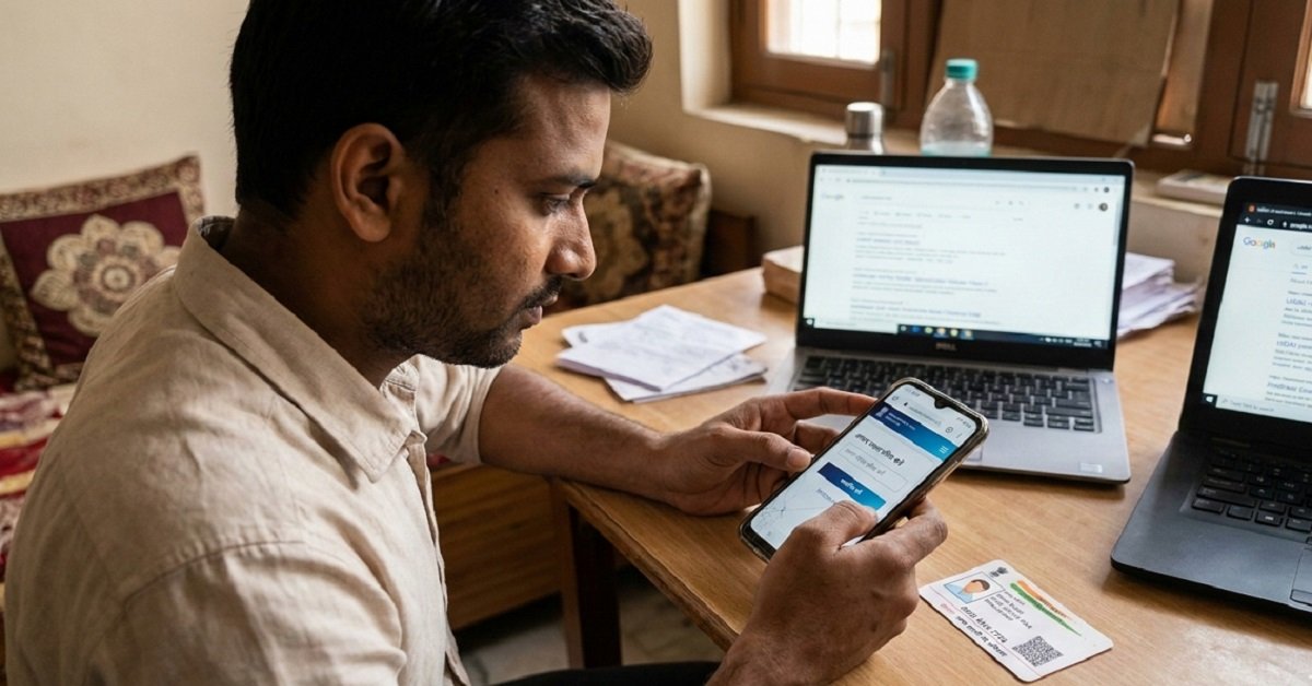 आधार में लिंक मोबाइल नंबर कौनसा है ? ऐसे चेक करे | How to Find Aadhar linked mobile Number